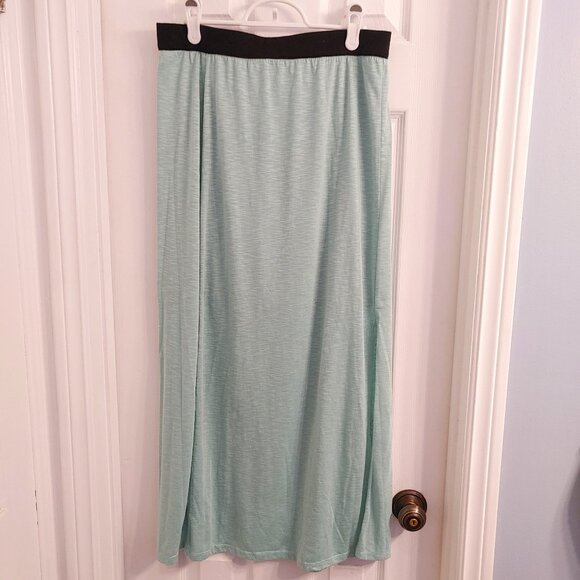 Mint Maxi Skirt - Picture 1 of 4